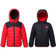 Custom Boys Lightweight Hooded Quilted Puffer Jacket Coat Reversible jacket Kids